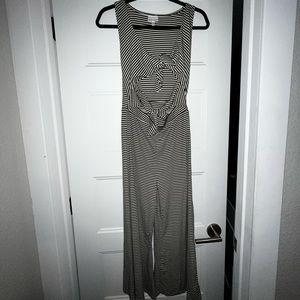 Stripped jumpsuit